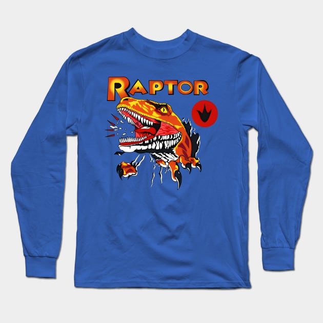 Enid's Raptor Shirt Long Sleeve T-Shirt by Viper Vintage